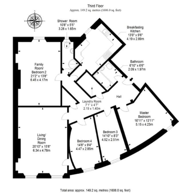 Large 4 Bed